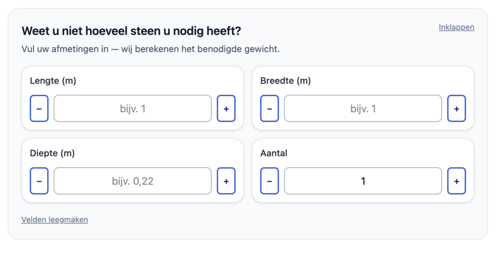 Breukstenen-calculator